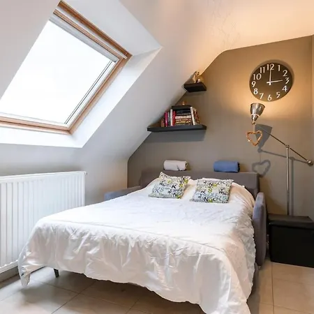 アパート Huswell - Sunny Duplex Near The In Westende ミデルケルケ